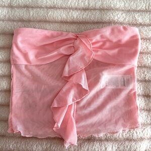 edikted pink tube top